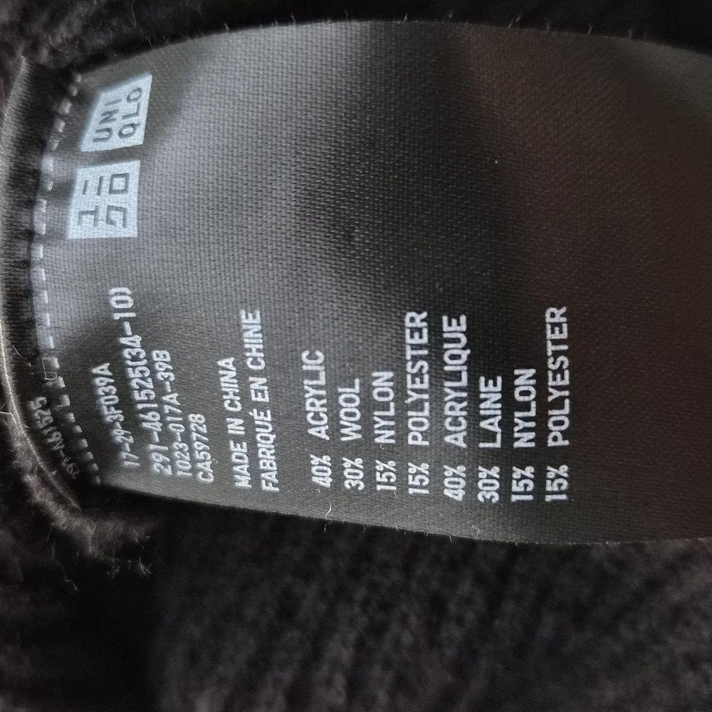 Uniqlo U Mock Neck Long Sleeve Knit Dress - Picture 10 of 10
